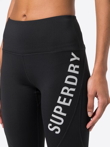 Superdry Skinny Workout Pants in Black