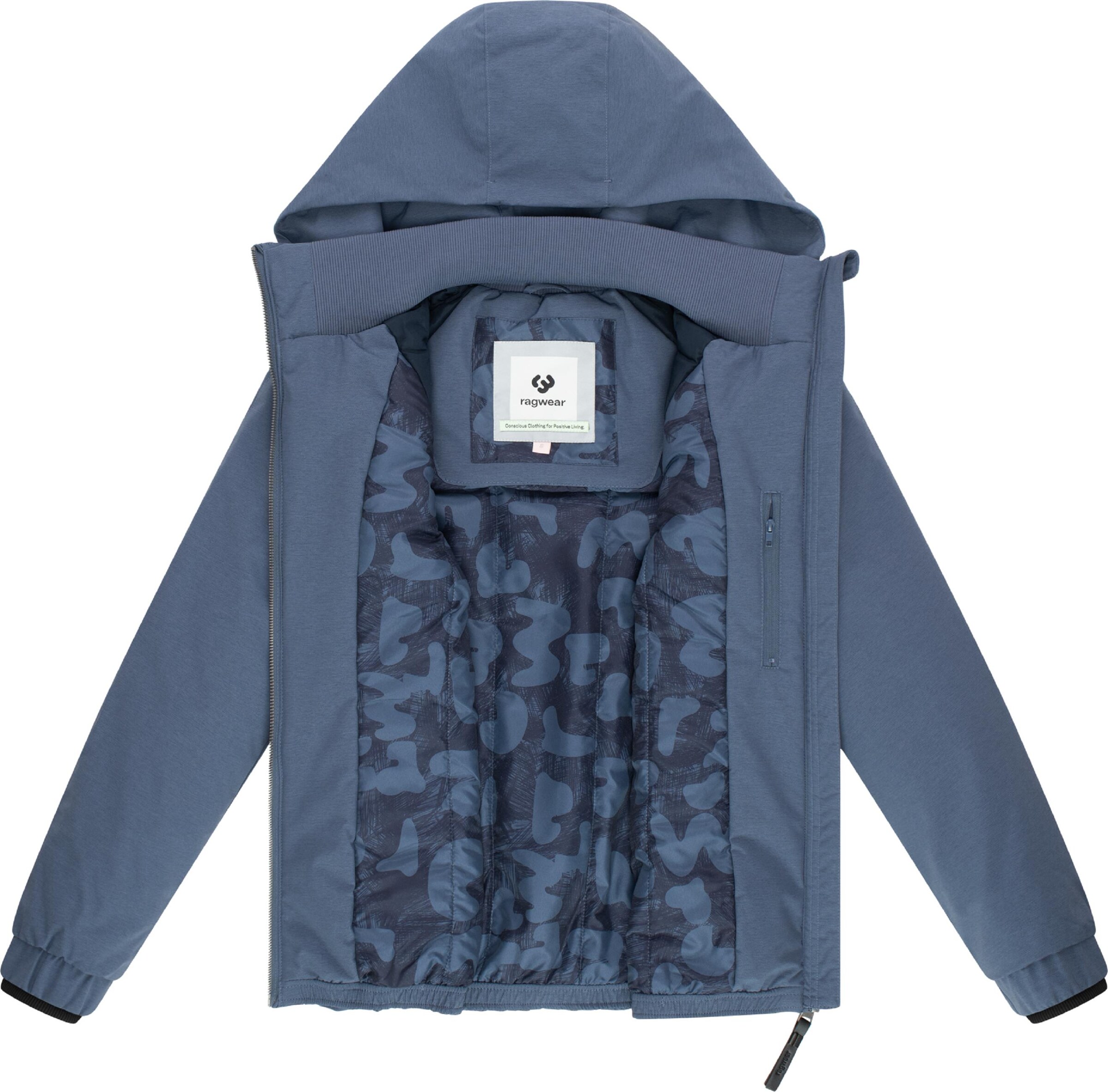 Ragwear Weatherproof jacket ' Dizzie Warm II ' in Blue