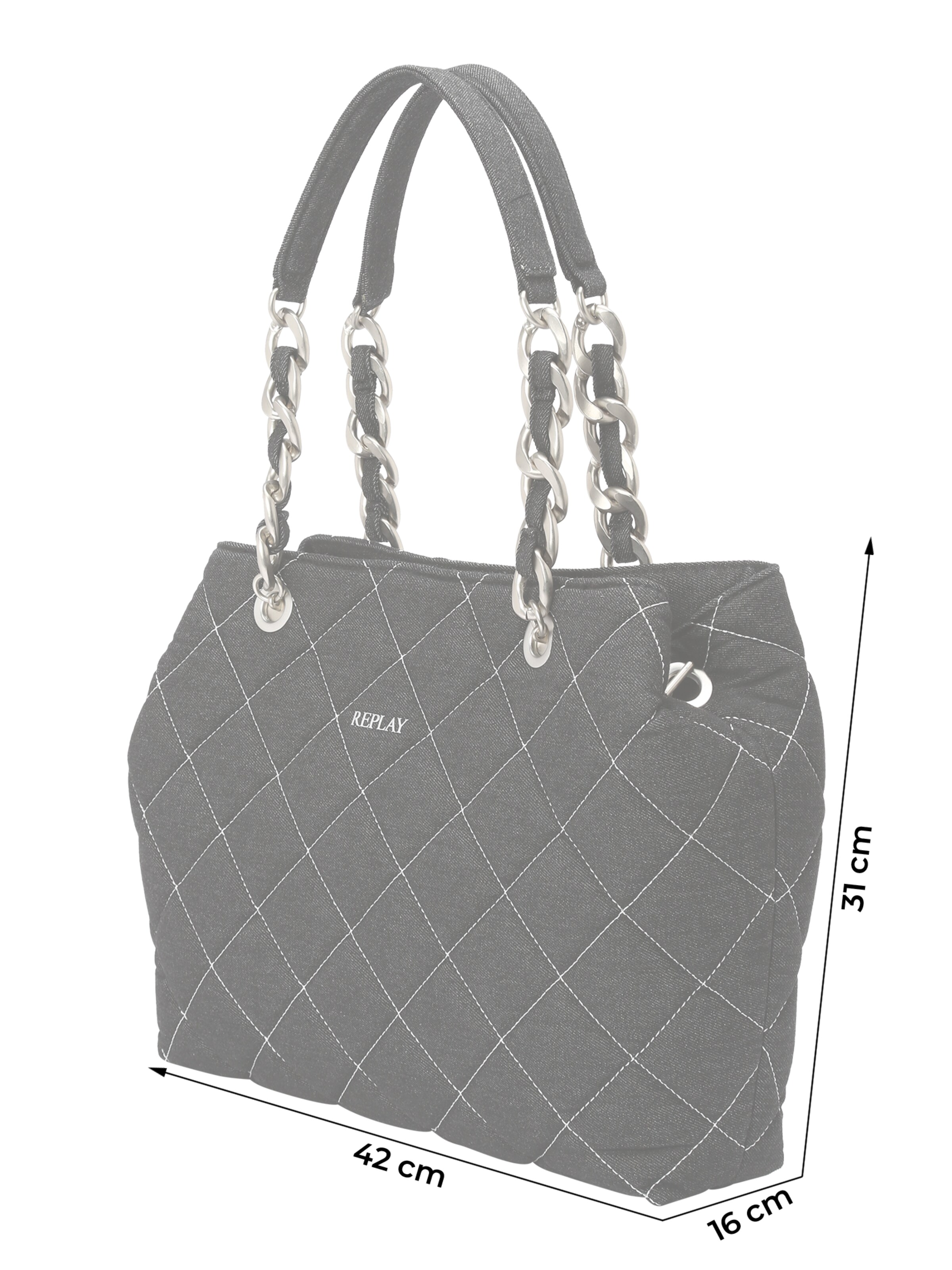 Sac bandoulière REPLAY en noir