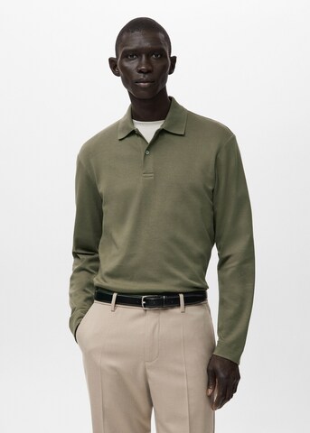 MANGO MAN Shirt 'Garethp' in Green: front