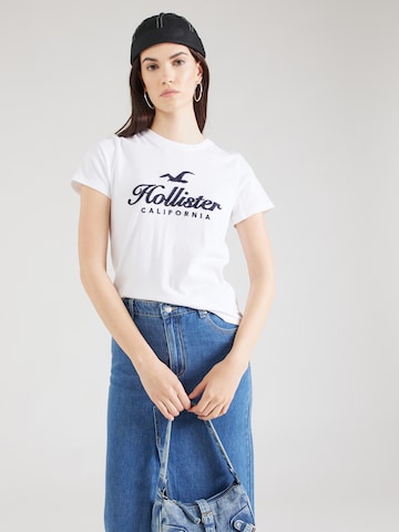 HOLLISTER Shirt 'CHAIN' in White: front
