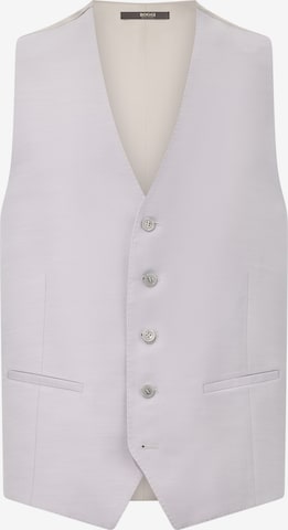 Boggi Milano Anzugweste in Grau: Vorderseite