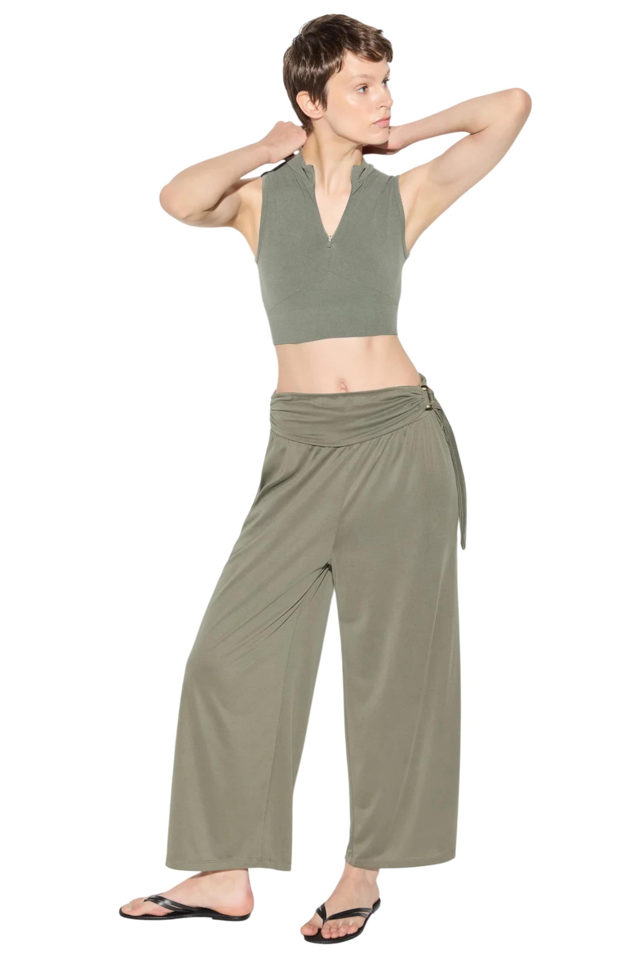 No Matter What Top in Green
