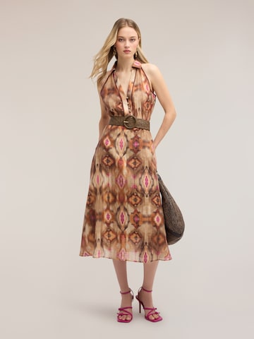 Robe MOTIVI en marron