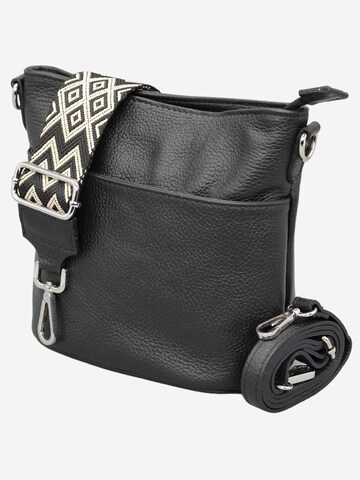 Adel Bags Schultertasche 'Lina' in Schwarz: Vorderseite