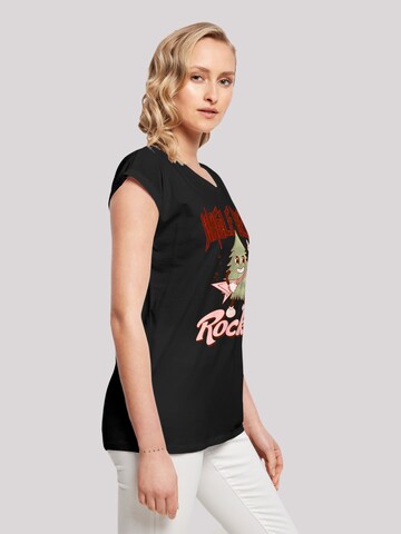 T-shirt 'Jingle Bell Rocking Christmas Tree' F4NT4STIC en noir