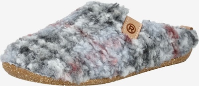 ROHDE Hausschuh in hellblau / grau / flieder / schwarz, Produktansicht