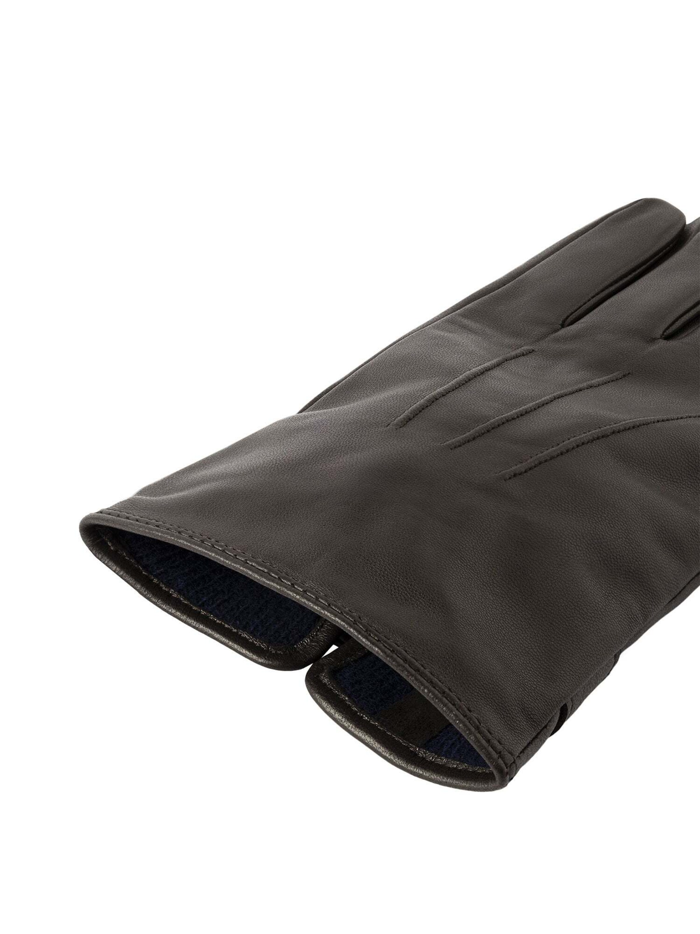 Hackett London Vingerhandschoenen in Bruin