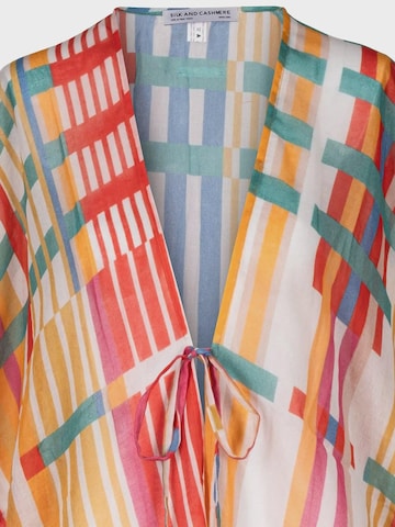 Kimono SILK & CASHMERE en bleu