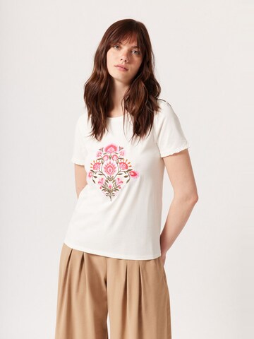 NAF NAF Shirt 'Chica' in White: front