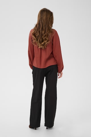 Cream - Blusa 'Goni' em castanho