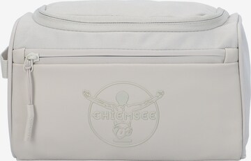 CHIEMSEE Toiletry Bag in Grey: front