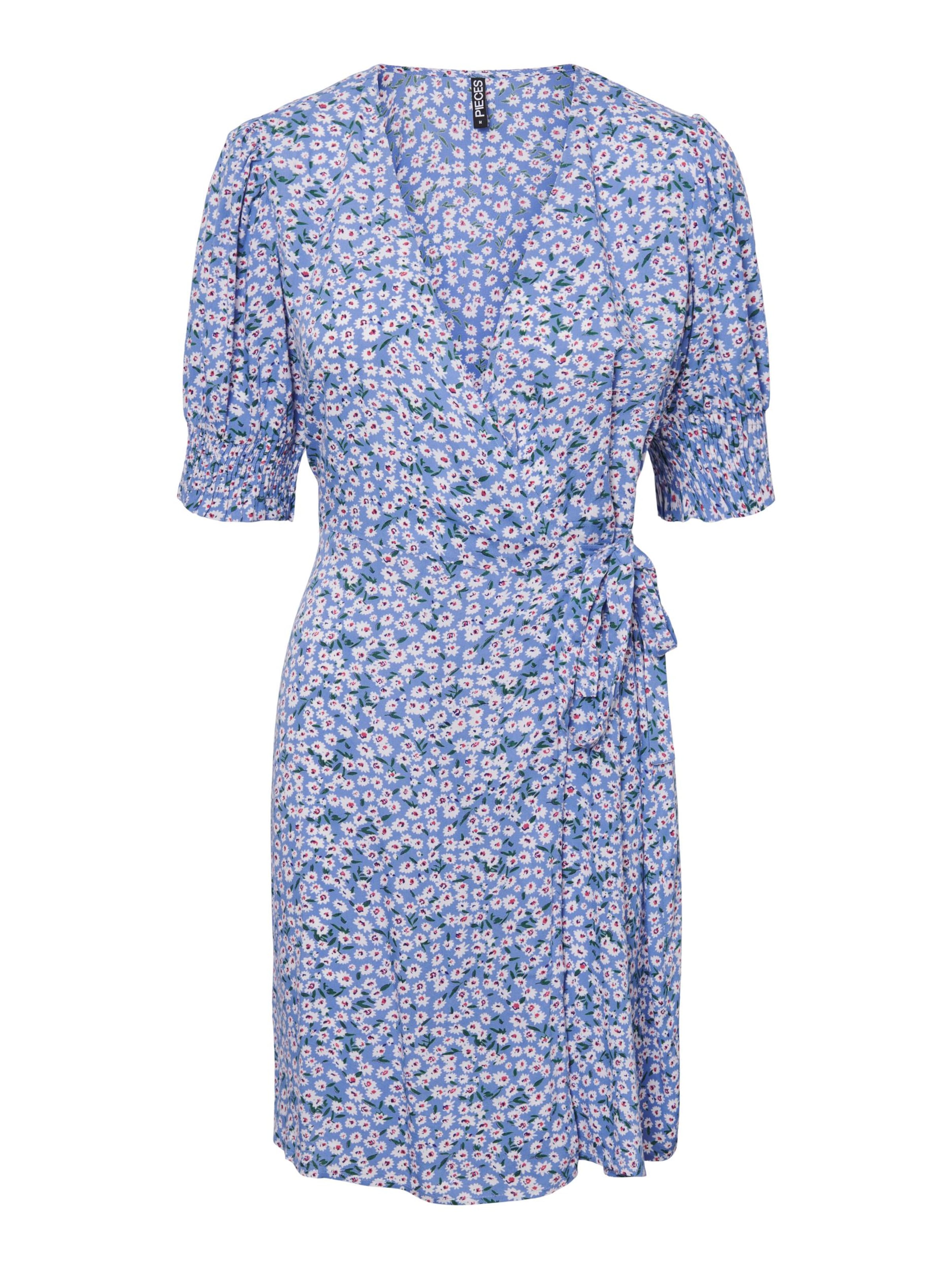 PIECES Šaty 'Nya' – modrá: přední strana