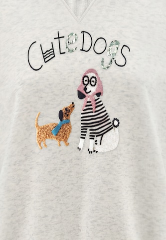 MYMO Sweatshirt in Wit
