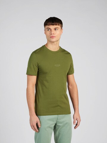 GUESS - Camiseta 'AIDY' en verde: frente