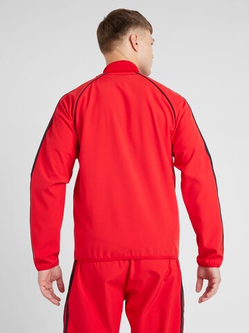 ADIDAS ORIGINALS Sweatjacke 'SST' in Rot