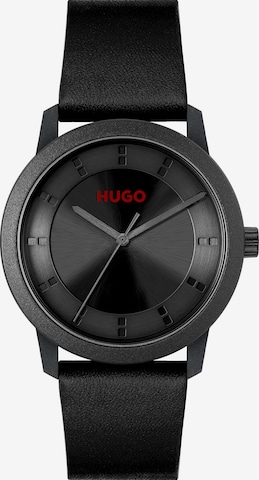 HUGO Red Analoginen kello värissä musta: edessä