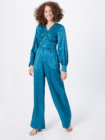 Dorothy Perkins Jumpsuit 'Teal' in Blue: front