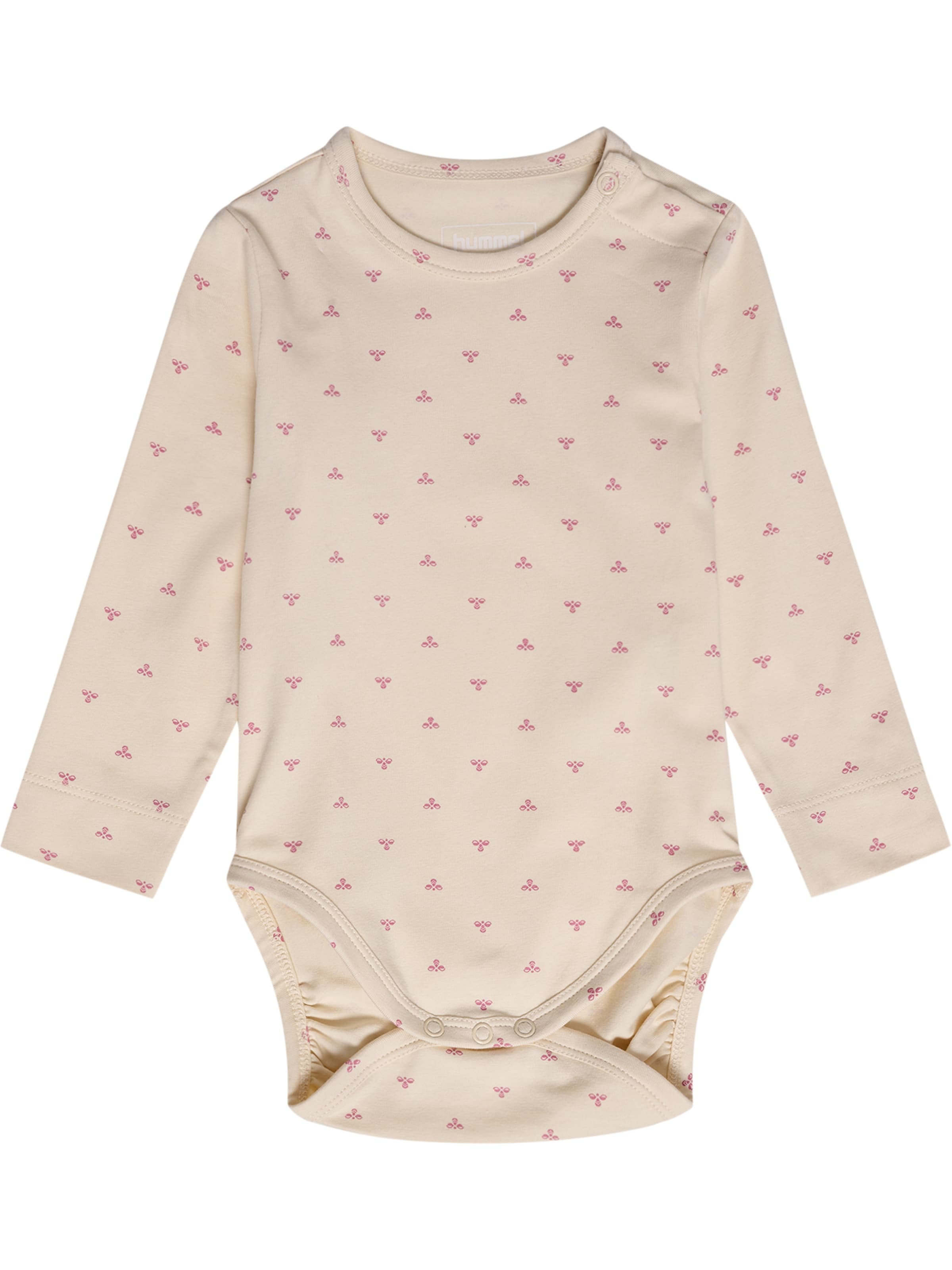 Hummel Sparkedragt/Body 'Mini Bee' i beige: forside
