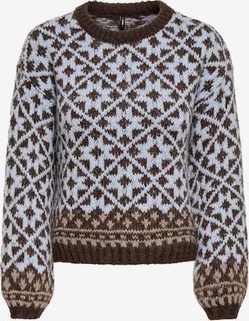 Pull-over 'CARO' ONLY en marron : devant