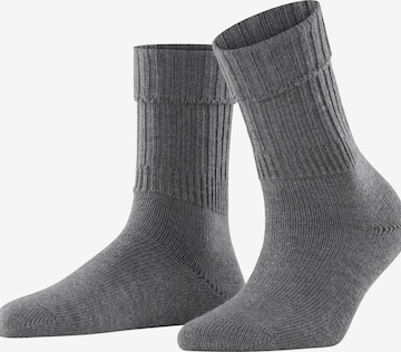 FALKE Socken 'Striggings Rib' in Grau: Vorderseite