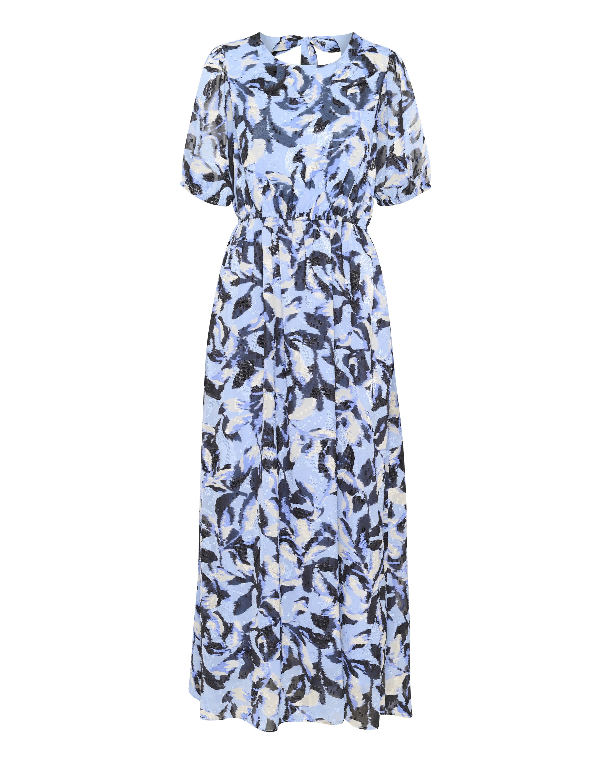 Kaffe Kjole i blå: forside