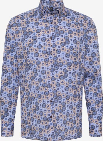 ETERNA Regular fit Business Shirt in Blue: front