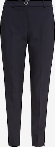 Effilé Pantalon à plis COMMA en bleu : devant