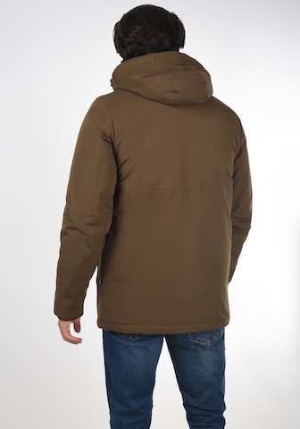 BLEND - Parka de inverno 'Fosco' em castanho