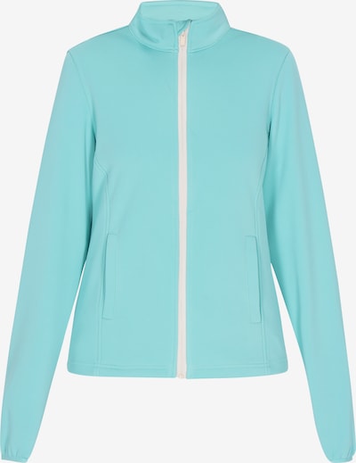 Džemperis iš COSIMON, spalva – vandens spalva / baklažano spalva / balta, Prekių apžvalga