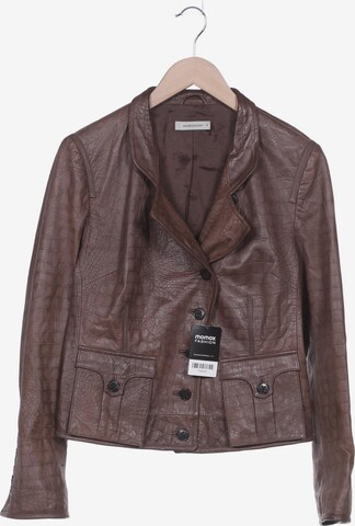 RENÉ LEZARD Jacket & Coat in XL in Brown: front
