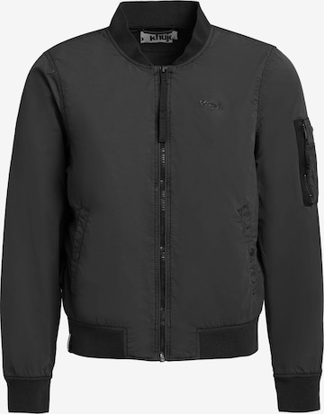khujo Between-season jacket 'Denz' in Black: front