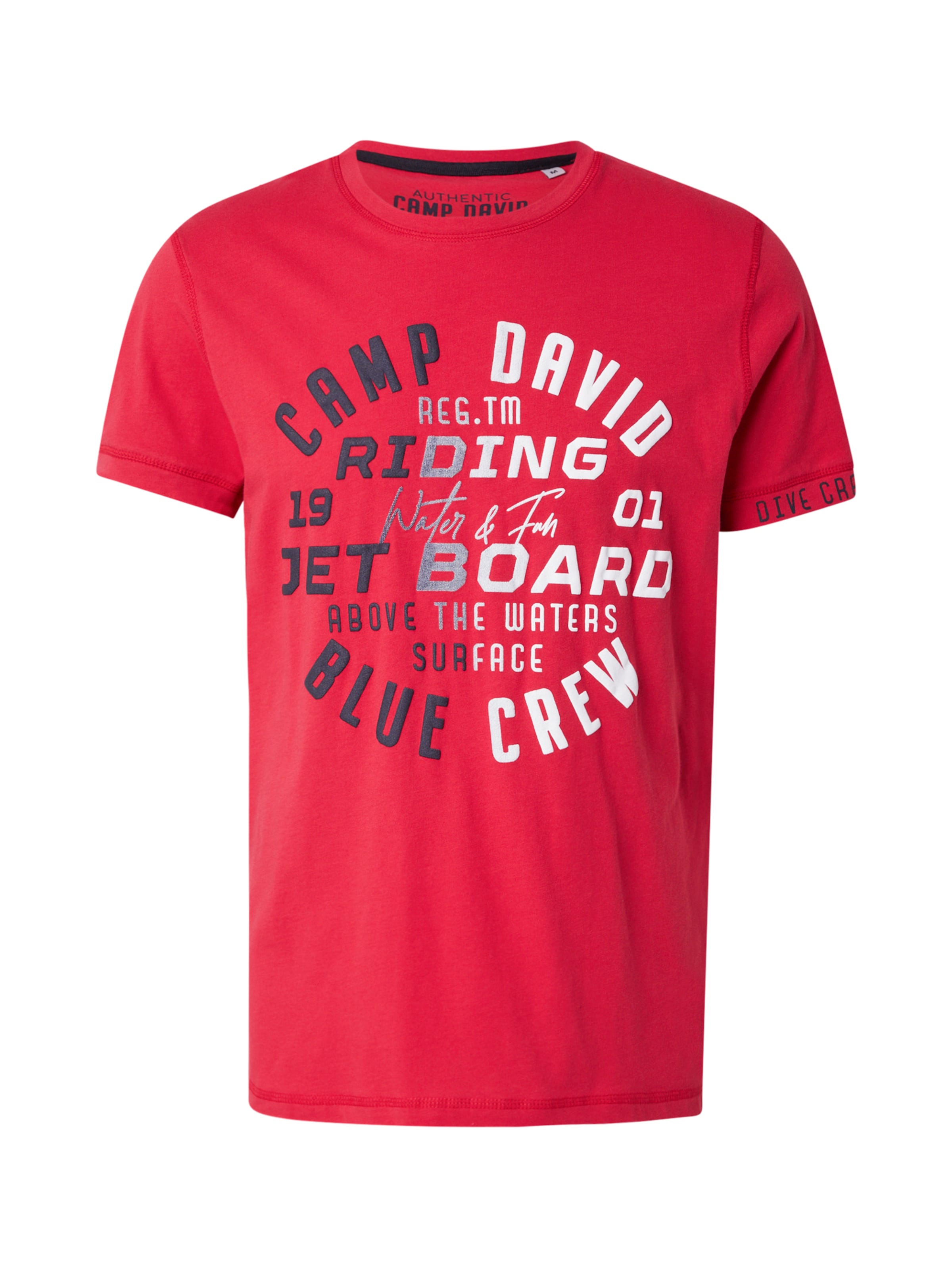 CAMP DAVID Bluser & t-shirts i rød: forside