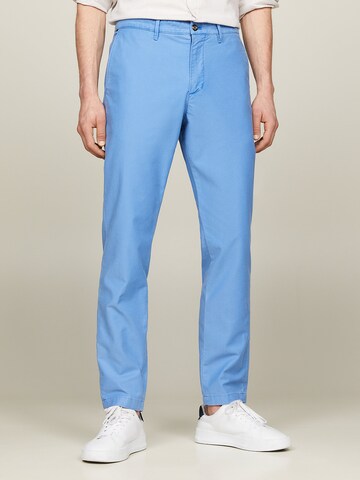 Regular Pantalon chino TOMMY HILFIGER en bleu : devant