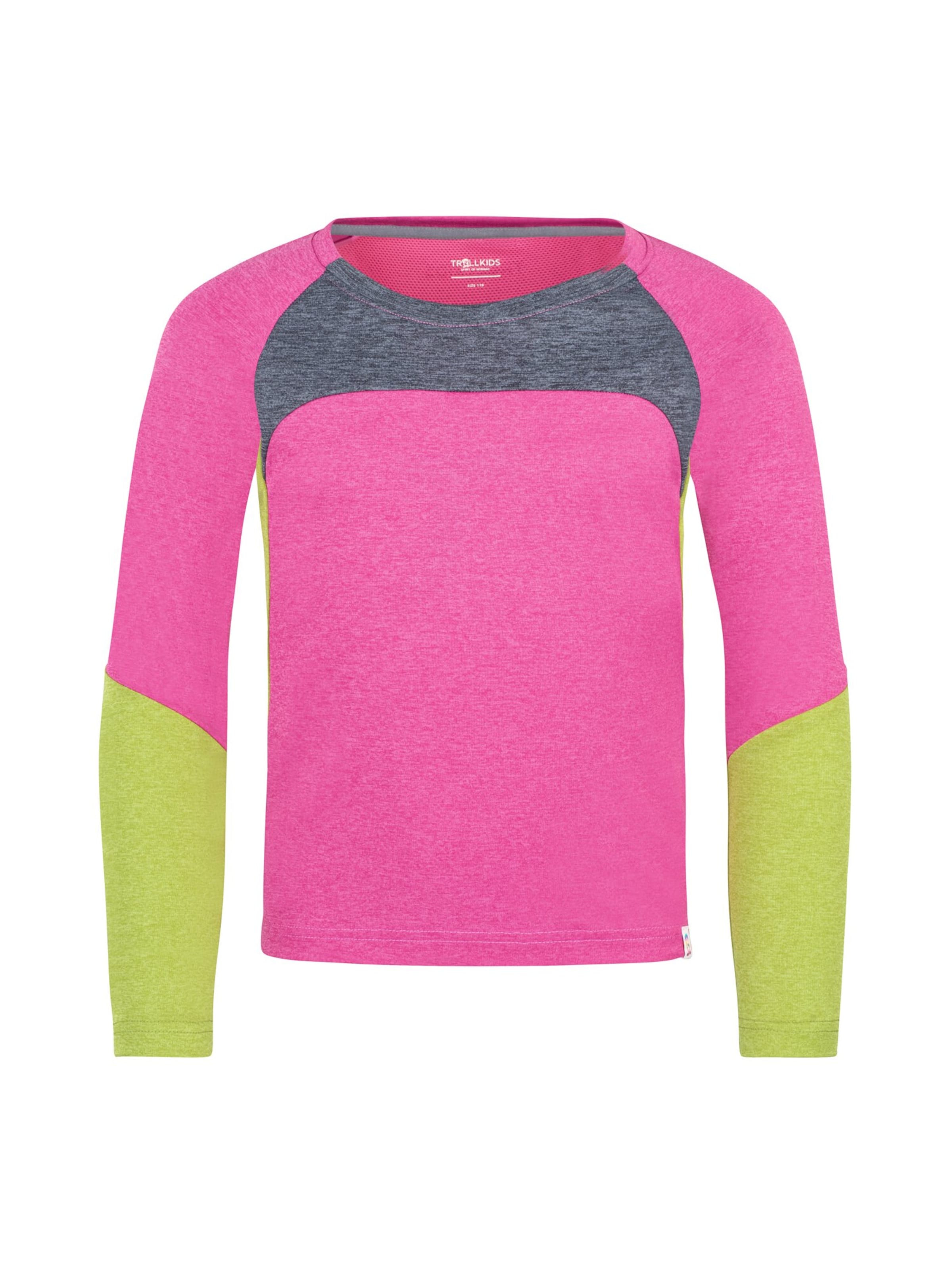 TROLLKIDS Performance Shirt in Purple: front