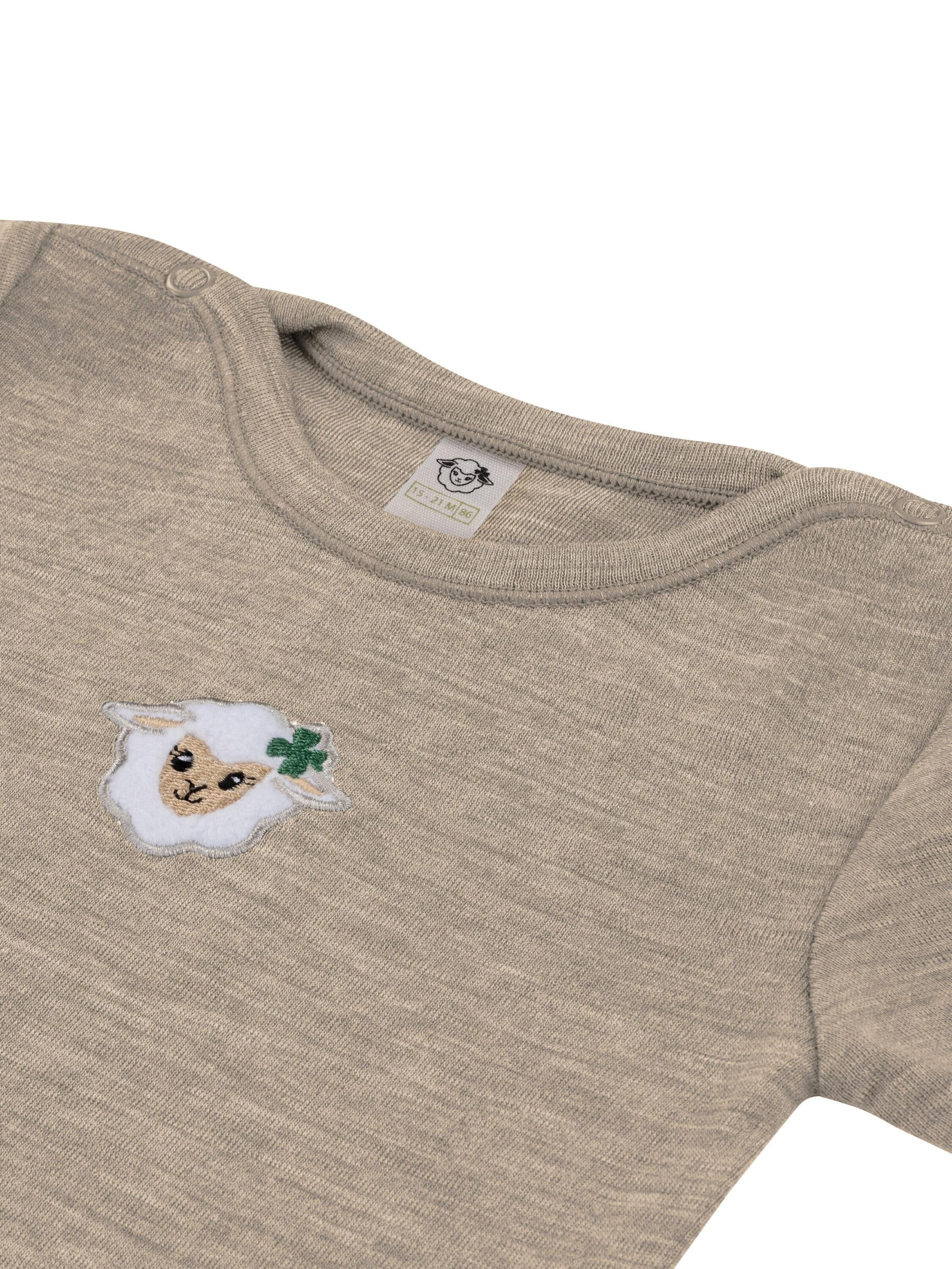 Barboteuse / body 'Levin' normani en gris