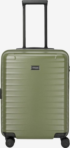 TITAN Trolley 'UPGRADE' in Grün: Vorderseite