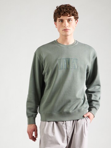Sweat-shirt LEVI'S ® en vert : devant