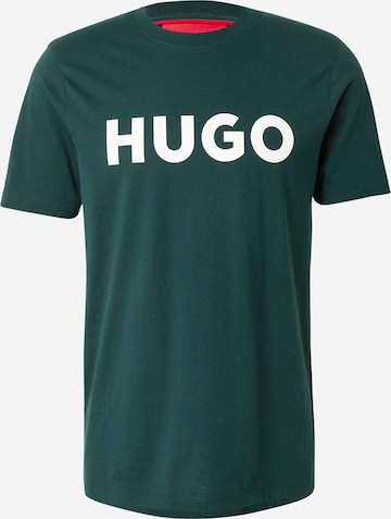 T-Shirt 'Dulivio' HUGO en vert : devant