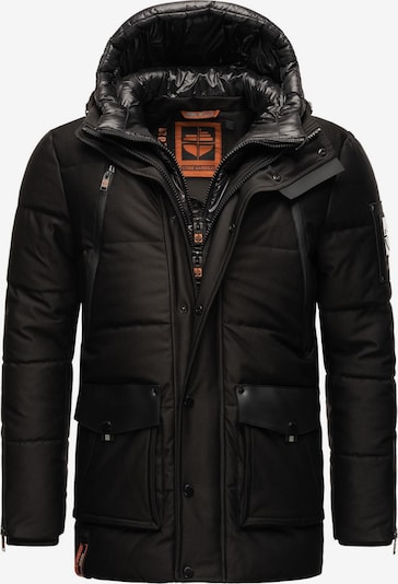 STONE HARBOUR Winter Jacket 'Mitjaa' in Black, Item view