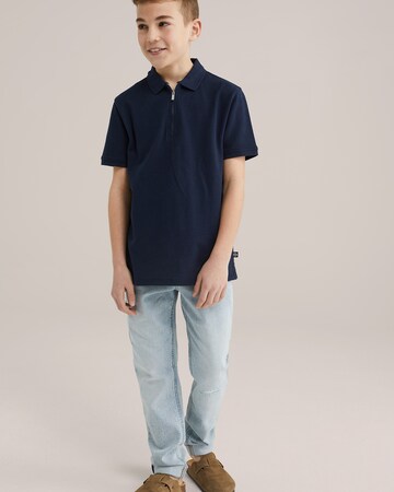 WE Fashion Футболка в Синий