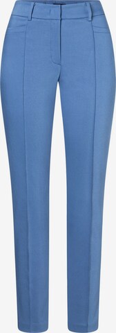 MORE & MORE Slim fit Trousers in Blue: front