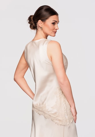 Ombre Top 'Satynowa' in Beige