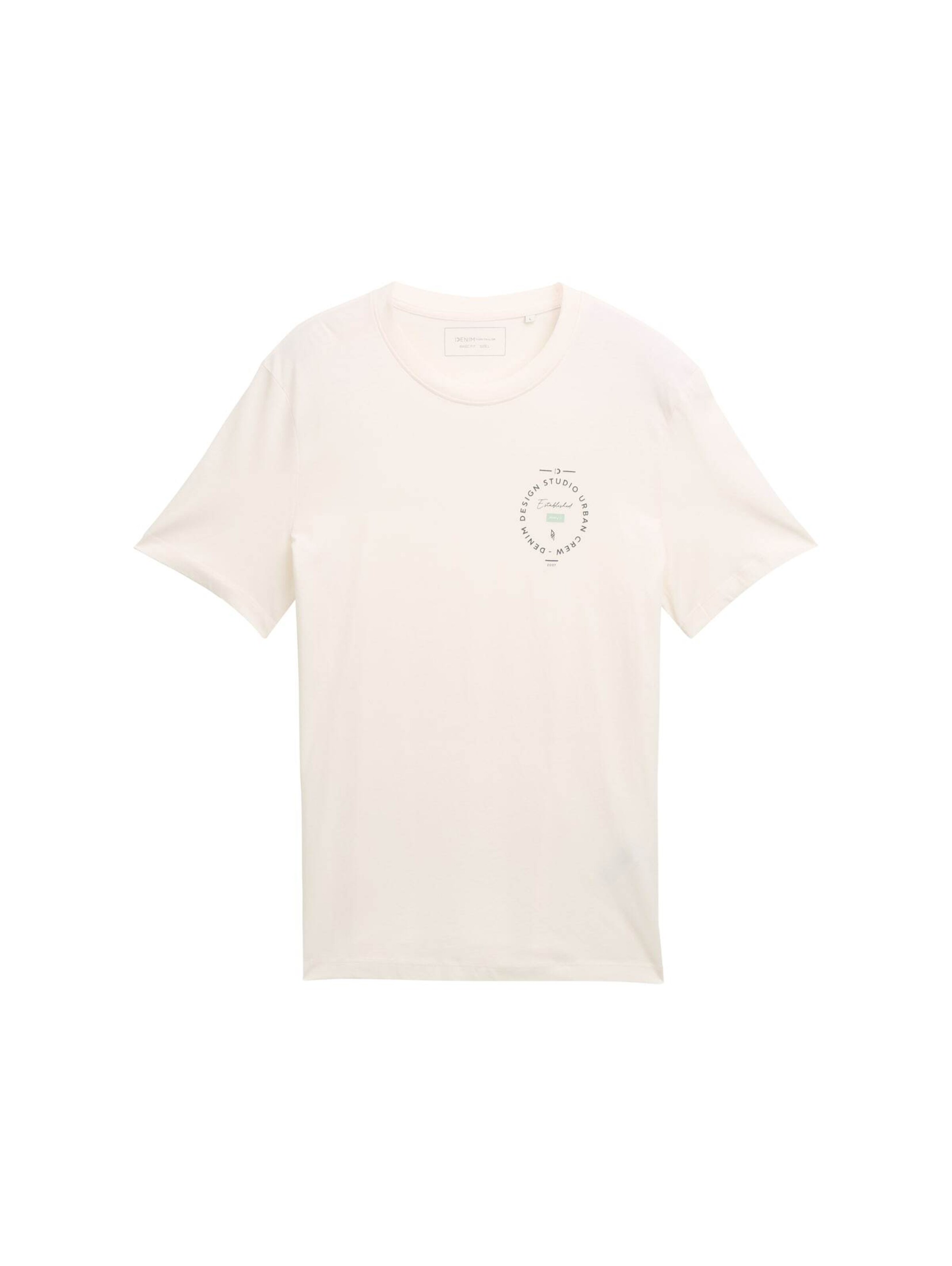 TOM TAILOR DENIM Shirt in White: front