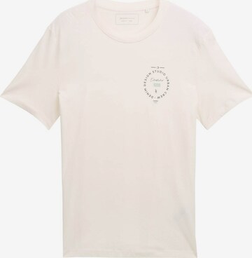 TOM TAILOR DENIM Shirt in White: front