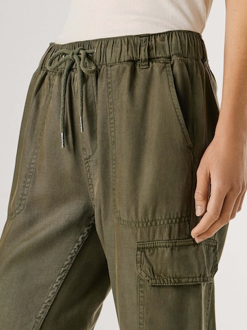 Loosefit Pantalon cargo Pepe Jeans en vert