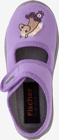 Fischer-Markenschuh Slippers in Purple
