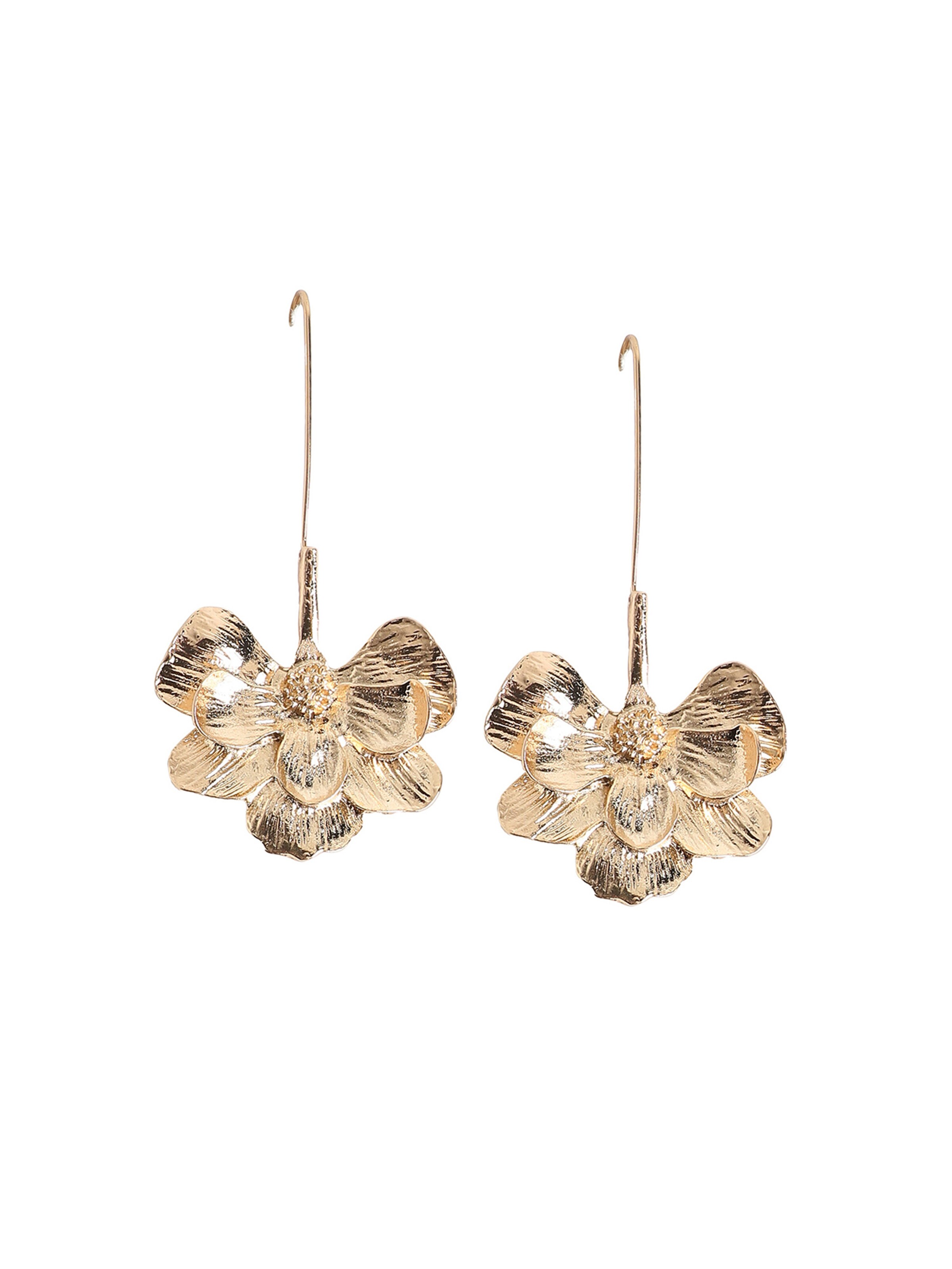 SOHI Серьги в Золотой: спереди