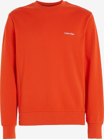 Calvin Klein Sweatshirt in Oranje: voorkant