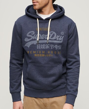 Sweat-shirt 'Heritage' Superdry en bleu